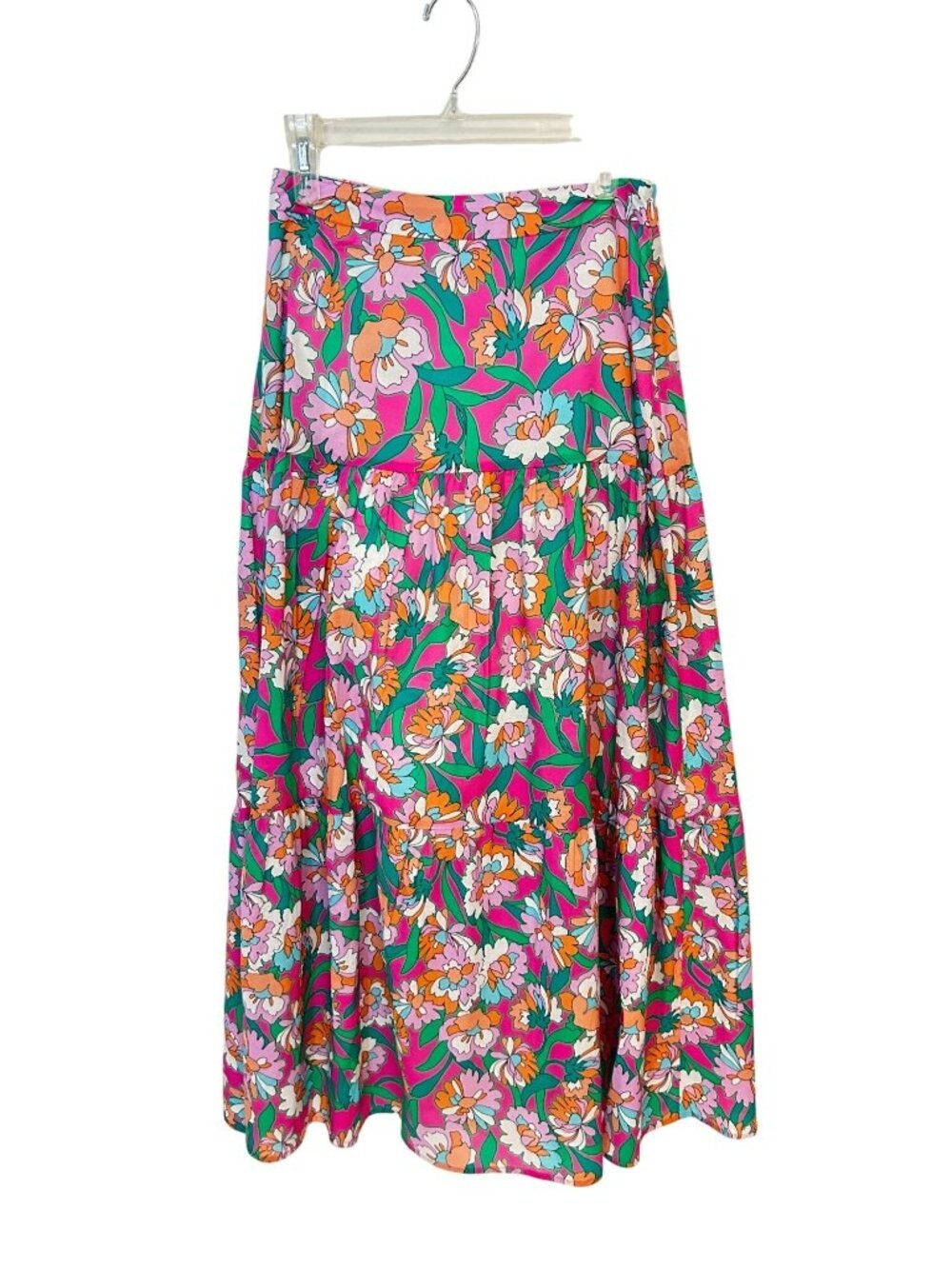 LaRoque Original Mod Floral Print Maxi Skirt Size small - Picture 2 of 4
